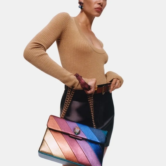 KURT GEIGER LONDON LEATHER KENSINGTON BAG - Picture 16 of 16